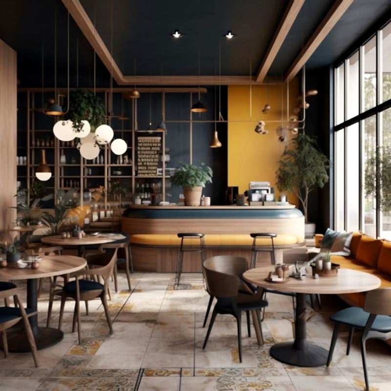 Cafe İç Mekan Tasarımı: İlham Verici Fikirler ve İpuçları Cafe İç Mekan Tasarımı: İlham Verici Fikirler ve İpuçları