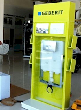  - GEBERIT Ahşap Teşhir Standı